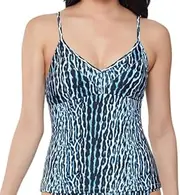[Jessica Simpson] Women's Mix & Match Snake Print Swimsuit Separates (Top & Bottom)
