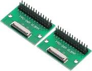 uxcell 2pcs FFC FPC Connector Board 26 Pins 0.5mm Socket to 2.54mm Double Row Male Pin Header Strip Adapter, PCB Converter Board for LCD TVs/Digital Cameras/Laptops