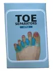 Soft Gel Toe Separators - 2 Sets - 4 Pieces - Blue