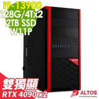 在飛比找Yahoo奇摩購物中心優惠-ACER P150F8 雙GUP工作站 i9-13900/1