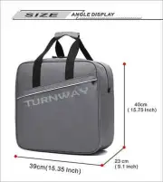 Ski Snowboard Boots Camping Bag 15 x 9 x 15.5 Free ship USA Waterproof Gray
