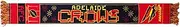 AFL Adelaide Crows Mens Adults Winter Wonderland Ugly Scarf, OSFM