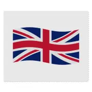 2 x 'Waving British Union Jack Flag' Lens Cleaning Cloths (LC00024941)