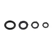 100pcs Silicone Rubber Seal Gasket Ring for Pipe Fitting Water Leak Proof