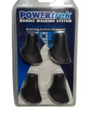 PowerTrek Nordic Walking System Replacement Tips Pads Outdoor Sports Fitness-