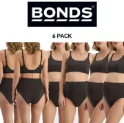 Bonds Womens Bases Over The Bump Maternity Brief Soft Waistband 6 Pack WRX8
