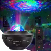 LED Galaxy Projector Light Starry Sky Star Bluetooth Music Night Light Remote