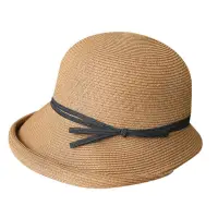 在飛比找蝦皮商城優惠-赫本風草帽 復古減齡顯小臉可折疊 日系遮陽帽 漁夫帽 遮陽帽