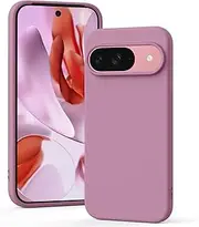 [Leonids] for Google Pixel 9 Case/Google Pixel 9 Pro Case 6.3", Soft Silicone Shockproof Protective Phone Case Cover for Google Pixel 9/9 Pro (Only fit for Pixel 9 Pro 6.3") (Rose Purple)