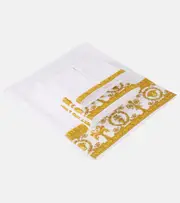 [Versace Home] Versace Home Set of 5 cotton terry towels One Size white
