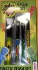 TASTE BEAUTY 4pc SOUR PATCH KIDS COSMETIC MAKE UP BRUSH SET NEW IN BOX