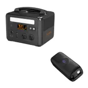VoltX 600W 307Wh Portable Power Station + 5000mAh power bank