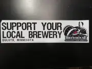 BEER Bumper STICKER: FITGER'S Brewhouse Brewery & Grille~ Duluth, MINNESOTA