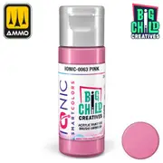 Ionic - Acrylic Paints - Pink 20ml