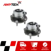 Pair Front Wheel Hub & Bearing for 2009-2014 Nissan GT-R 2010 2011 2012 2013 (for: Nissan)