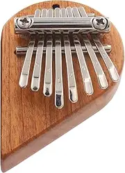 Mini Thumb Piano - Heart | Thumb Piano, Pocket-sized, Small For Adults, Portable Music Kids And Adults, Fun, Relaxing Finger Piano, Perfect For Beginners