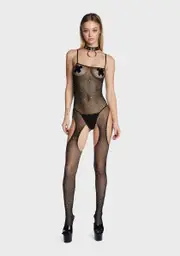 Wicked Hot New Tricks Crotchless Bodystocking