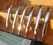 AU STOCK 6X CHROME Hood Vent Grill Trim Bonnet Fins for Mercedes ML GL W164 X164