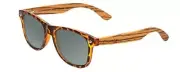 Coyote Woodie Polarized Bi-Focal Sunglasses Black Tortoise 52mm Smoke Grey +1.50