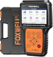 FOXWELL NT650 Elite OBD2 Scanner with ABS and SRS Full Function, ABS Scan Tool for Bleeding Brakes, 25 Resets, Live Data Bidirectional Car Diagnostic Tool, NT630 Plus Upgrade