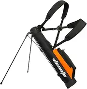 Frediuo Golf Stand Bag Golf Carrying Bag Golf Supplies Wear Resistant Organizer Practical Holder for Adults Portable Travel Golf Bag
