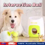Interaction Ball Pet Toy Throwing Launcher Machine Interactive Tennis Thrower AU