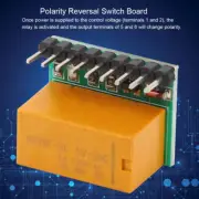 DR21A01 DC 5V DPDT Relay Module Polarity Reversal Switch Board Components Parts