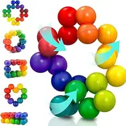 3D Puzzle Ball Sensory Toy Autism Toy Children Magnetic Balls ADHD Toys Stress Toy Puzzle Games Sensory Ball Suitable for Relieving Stress, Anxiety and Autism