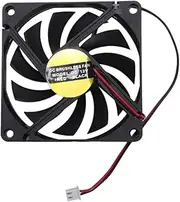 80mm 2 Pin Connector Cooling Fan Low Pressure for PC Computer Case CPU Cooler Radiator