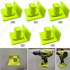 For Ryobi 18V One+ Battery Drill Power Tool Wall Mount Tool Rack Holder w/Screws