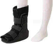 Short Boot | Orthopedic Walking Boot for Sprained Ankle with Air Pump | For Injured Foot, Ankle Sprain, Broken Toe & Post Surgery | Fracture & Cast Boots (Medium)