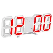 3D LED Clock Wall Clock 8.4 Inches LED Electronic Clocks Wall