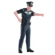 1/64 Uniform police officer Men Scene Minitures Figures Doll For Cars Vehicles