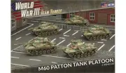 Team Yankee TUBX11 M60 Patton Tank Platoon (5 Tanks) Plastic Gaming Miniatures