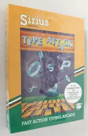 SEALED Type Attack by Sirius for Commodore 64 Disk 1982
