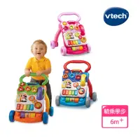 在飛比找momo購物網優惠-【Vtech】寶寶聲光學步車-3色可選(一車兩用歐美媽媽推薦