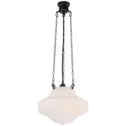 Camberwell Black Pendants Lights 3 Chain Suspensions Derby Period Lighting Traditional
