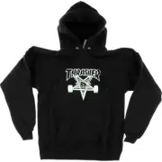 Thrashe.r Skategoat Hooded Sweatshirt - SMALL Black