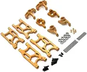Wltoys 144010 144001 02 124017 16 18 19 LC 1/14 RC car Vulnerable Parts(Gold)