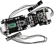 Luwecf 1/87 HO Scale Upgrade with Light and Sound Circuit Board for Model Railways