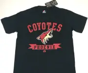 Phoenix Coyotes NHL Hockey Team Howling Mascot T-Shirt New! NWT Youth SMALL