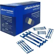 280 FLEXIBLE BANDAIDS Full New CASE of 280 ASSORTED Adhesive Bandages