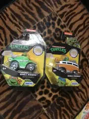 Nickelodeon Funrise TMNT Shell Riders (Leonardo + Michelangelo) NEW