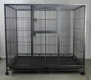 YES4PETS XXL Pet Dog Cat Parrot Cage Metal Crate Kennel Portable Puppy Cat