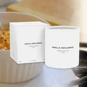 Vanilla Indulgence - Signature Collection - Vanilla Bean Scented Soy Candle 55hr Burn