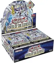 Konami Yu-Gi-Oh! TCG: Power of the Elements Booster Box (24 Packs, 1st Edition, English Edition)