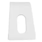 US Plug Digital Photo Frame 19in Screen White Music Clock Calendar Functions Pic