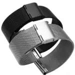 ORII 錶帶鏈黑色網眼米蘭手鍊不銹鋼 STARP 黑色 16 毫米錶帶