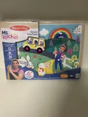 MS. RACHEL Melissa & Doug WOODEN SONG PUZZLE 6 Favorite Songs 2024 NEW!!!