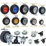 Technic Parts RC Car Truck Tire Wheel Hub Model For Lego Kit DIY Power Functions